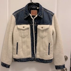 Levi Strauss & Co Sherpa cozy Jean jacket